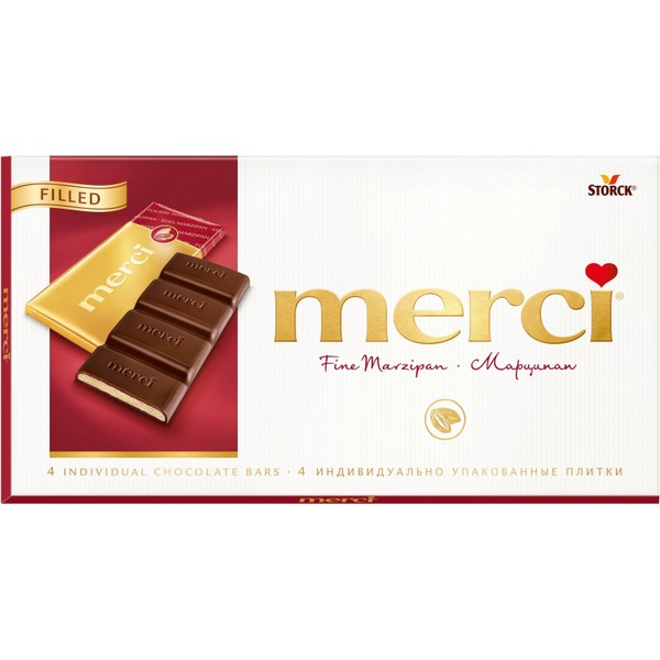 Шоколад Merci Марципан, 112г 1478081