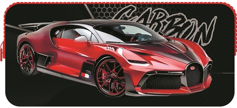 Пенал - косметичка, двухсторонняя печать, ткань с ручкой 200*90*40 "LUX AUTO", Пчелка К-10 ручка