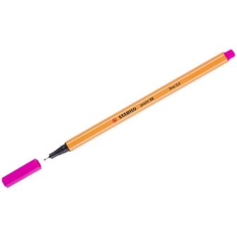 Ручка капил. Stabilo point-88 розовый 0,4мм - популярная ручка для офиса (10) 88/56