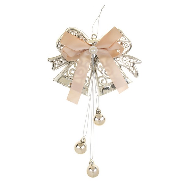 Украшение декоративное, в виде колокольчиков, пластик, 31см, СНОУ БУМ 379-335