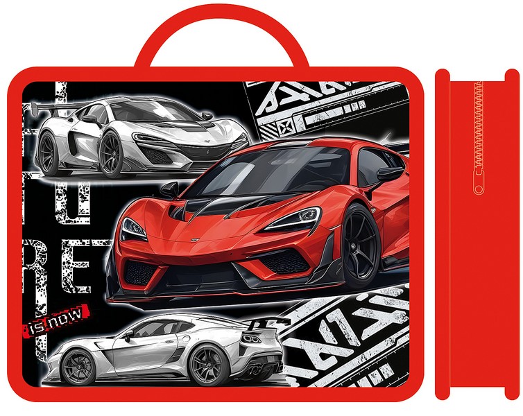 Папка детская фА4 пластиковая, с ручками "AUTOPARK", Пчелка (10/30) ПМ-А4-26