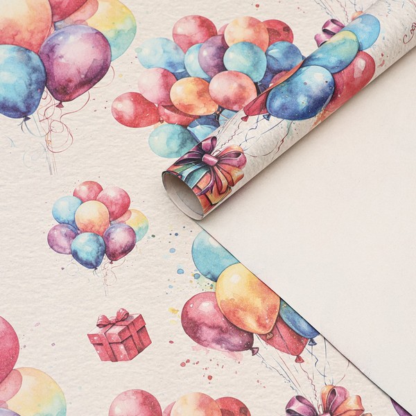 Бумага упаковочная, крафт "Подарок", 70 х 100 см, 1 лист 10157119 10157119