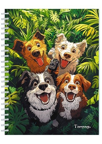 Тетрадь 48л. лин., на гребне, обл. мелов., "Веселая компания", КТС-Про(80) С0153-05