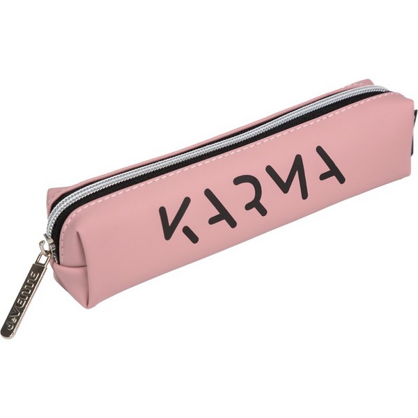 Пенал "deVENTE. Karma" 21x4x4 см, прямоугольный для 40 предметов, на молнии, антивандальная искусственная кожа до -40C, с подкладом 7020541