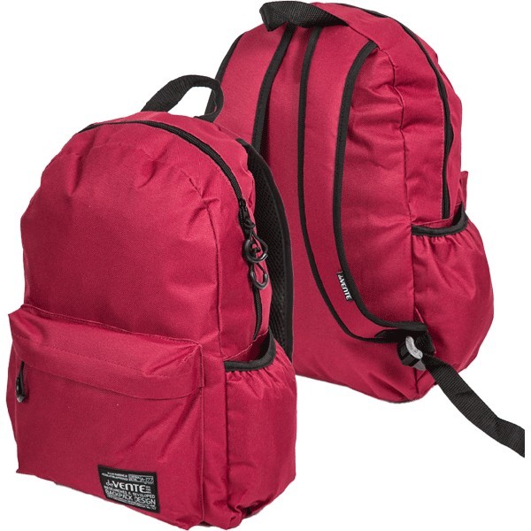 Рюкзак "deVENTE. Red" подростковый 40x29x17 см (14 л) 250 г, 1 отделение на молнии, 1 передний карман, 2 боковых кармана, красный 7032433
