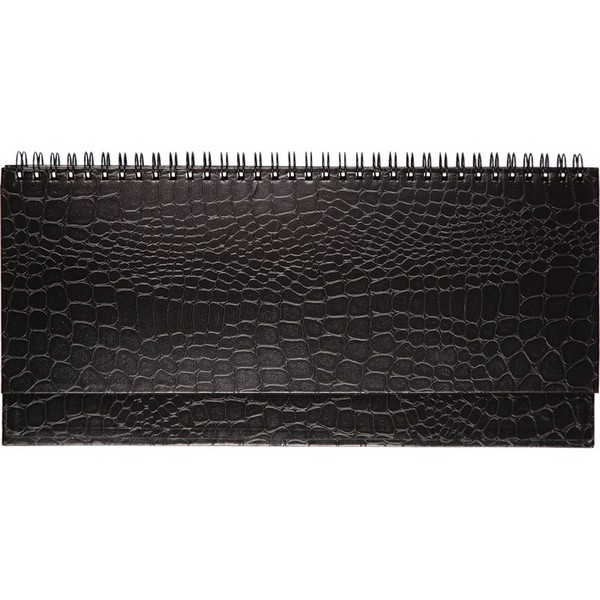 Планинг датированный 2026 "Attomex. Arkona" (294 ммx142 мм) 128 стр, белая бумага 70 г/м2, печать в 1 краску, твердая обложка из бумвинила с поролоном, евро спираль, в термоусадочной пленке, черный 2239671