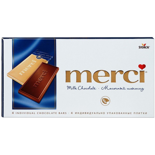 Шоколад Merci молочный 100 г 783928