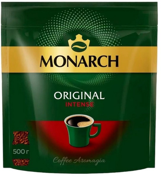 Кофе растворимый сублимированный Monarch Original Intense натуральный 500 г 2199712