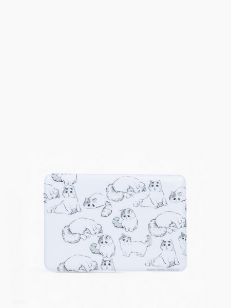 Обложка для проездного, одинарная 6,5*0,3*9,5см, "Котики", 9144975 9144975