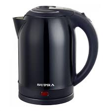 Чайник SUPRA KES-2003N black, 2л, 1500Вт, металл 1741764