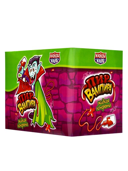 Жидкая конфета КандиКлаб "Пир Вампира" ассорти  60гр 00-00015107