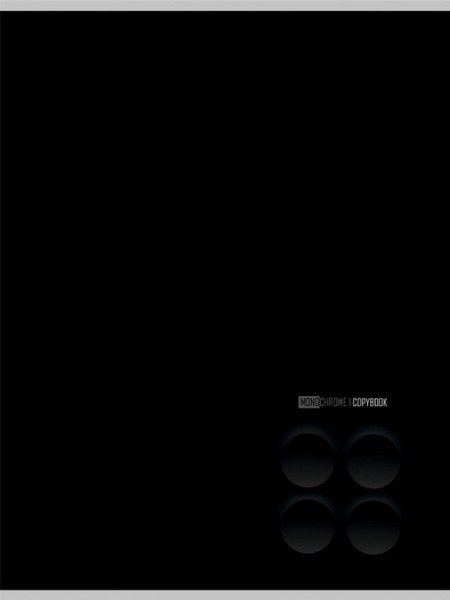 Тетрадь фА4 96л. кл., обл. мелов., TМ Remix МИНИМАЛИЗМ В ЧЁРНОМ - 3, второй блок 96-8961