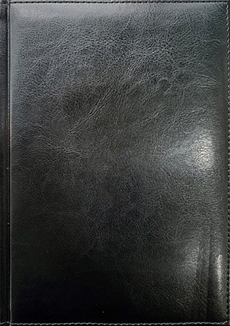 Ежедневник недатированный фА5 256стр., обл. кож. зам., "Venice" черный, Planograf С2616-217