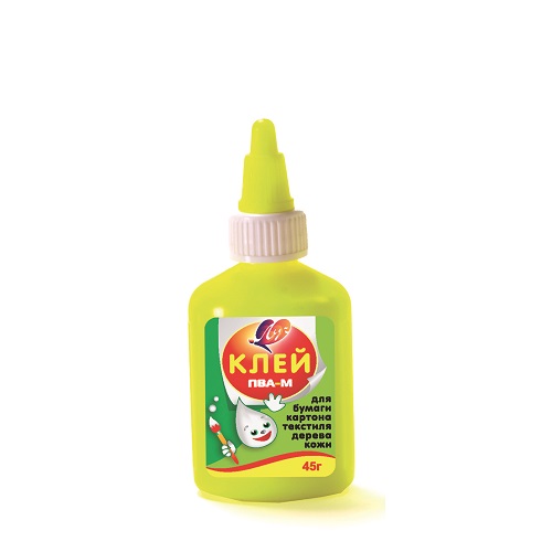 Луч Клей ПВА-М 45г, в желтом флаконе 20С 1351-08