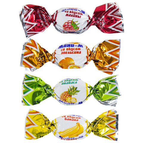 Карамель леденцовая МИНИ-М Тропик, ассорти 622301