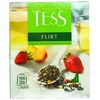 Чай зеленый Tess Flirt 100 пакетиков (белый персик, клубника) 2089556