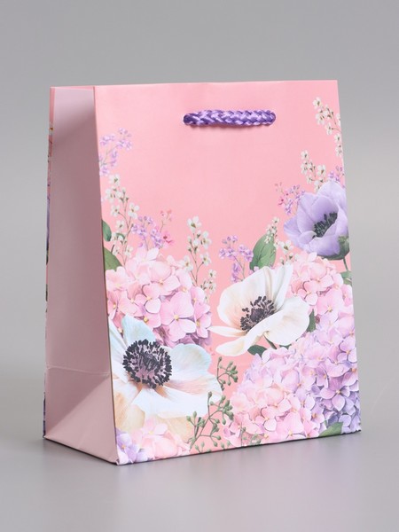 Пакет подарочный ламинированый "Счастье" 11,5 х 14,5 х 6,5 см 10978194 10978194   