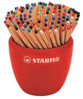 Ручка капиллярная Stabilo point-88 в дисплее 150шт. 88/150-2