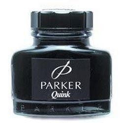 Чернила PARKER черные, стеклянный флакон 57мл 1950375