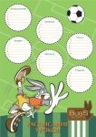 Расписание уроков фА3, серия "Bugs Banny Football", (50/500), ErichKrause 27236