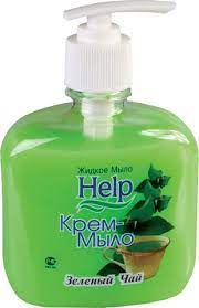 Мыло жидкое HELP, ассорти, с дозатором, 300 мл.