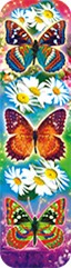 Магнит-закладка "Бабочки" 00011