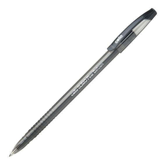 Ручка шариковая SLIMO черная, 1,0 мм. Cello 305 089010