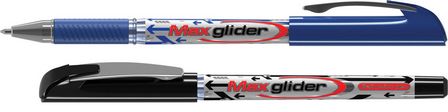Ручка шар. ErichKrause Ultra Glide Plus MAX GLIDER черная (12/144/1728) 33575