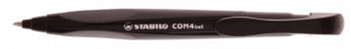 Ручка шариковая Stabilo COM4BALL черная 1040/10-46