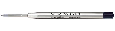 Стержень д/шар. ручки объемный "QuinkFlow Ball Point" черный, 98мм, F, 0,8мм, метал. корпус, блистер 1950367