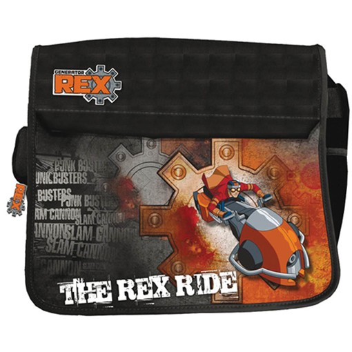 Сумка школьная Generator Rex+подарок , 30x35, 124ST/GR