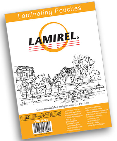 Пленка для ламинирования Lamirel фА5, 125мкм, 100 шт. LA-78661