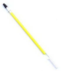 Стержень д/гел.ручки CROWN 0,7мм, желтый. (12/144) HJR-200H