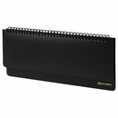 Планинг настольный BRAUBERG недат. 140*305мм "Select", под зернистую кожу, черный, 123797