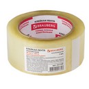 Скотч упаковочный 48мм х 100м  BRAUBERG прозрачная, гарантированная длина, 45мкм 221109