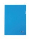 Папка-уголок пластиковая 0.18мм, синяя, Хатбер AG4_00102