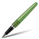 Ручка шариковые 110мм PILOT с жидкими чернилами, 0,7мм, корпус металлический матовый зеленая, цвет чернил черный BLV-BMR37-M(MB)