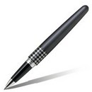 Ручка шариковые 110мм PILOT с жидкими чернилами, 0,7мм, корпус металлический матовый черный, цвет чернил черный BLV-BMR37-M(HT)