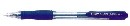 Ручка автоматич. PILOT SUPER GRIP 0.7мм синяя прозрачный корпус с резиновым грипом BPGP-10R-F-L