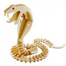 Конструктор 3D Деревянные пазлы "Животные. Змея" M006