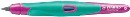 Ручка перьевая Stabilo EASYbirdy синий для правшей, розово-бирюзовый корпус + синий картридж 5012/1-41