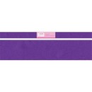 Бумага креповая, гофрированная поделочная в рулоне 50*250см, 32г/м2, фиолетовая, (10/100), deVENTE 8040712