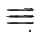 Ручка гелевая "Smart Gel" черная, автоматическая, с тонированным корпусом, 0.5мм, противоскользящая вставка, ErichKrause 39012