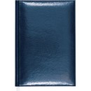 Ежедневник недатированный "Attomex. Visa" A5 (145 ммx205 мм) 272 стр, белая бумага 70 г/м2, печать в 1 краску, твердая обложка из искусственной кожи с поролоном, отстрочка, термо тиснение, перфорация, 2 ляссе, в термоусадочной пленке, темно-синий 2034626