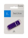 Флеш-карта Smartbuy 8GB Quartz series Violet (SB8GBQZ-V) 