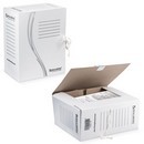 Папка архивная с завязками А4(325х260 мм), 150 мм, до 1400 листов, плотная, микрогофрокартон, БЕЛАЯ, BRAUBERG 126513