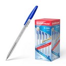 Ручка шариковая ErichKrause "R-301" Classic 1.0 Stick, синяя (50/400) 43184