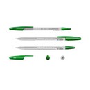 Ручка шариковая ErichKrause "R-301" Classic 1.0 Stick, зеленая (50/400) 43187