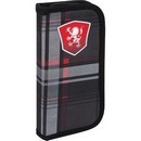 Пенал deVENTE. Royal Dynasty одностворчатый прямоугольный 19,5x9 см, текстильный, на молнии 7010709