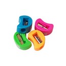 Точилка "PEA" 1 отверстие, пластик, в дисплее, ассорти, Y-Plus DSX1201 D